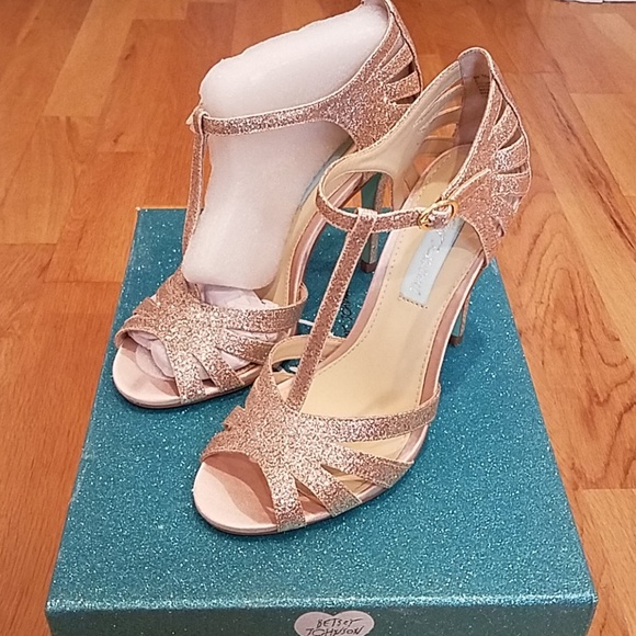 Betsey Johnson Shoes - Blue by Betsey Johnson Champagne Heels